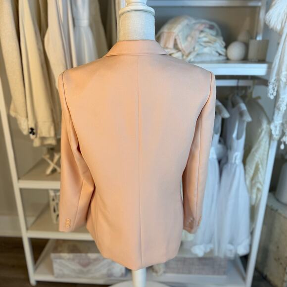 Haberdashery sz. 12 vintage light pink/peach blazer Easter special occasion 3719 - Picture 4 of 8